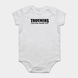 Truckers For Trump Baby Bodysuit
